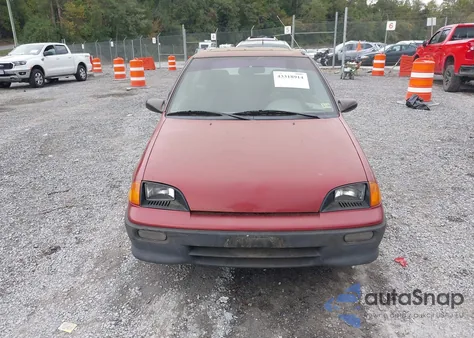 1994 Geo Metro from USA, damaged, VIN 2C1MR2467R6792389